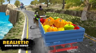 Real Quad bike Stunt 3D Simulation Game screenshot 3