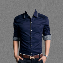 Man Casual Shirt Photo Suit Icon