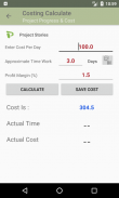 Project Progress And Cost screenshot 5