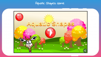 Aquatic Shapes -Kids Game screenshot 0