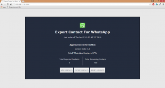 Export Contacts For WhatsApp screenshot 3