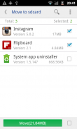 Spostare app su scheda SD screenshot 0