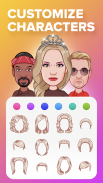 Mirror Stickers & Criador de Facial Emoji e Avata screenshot 3