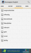 Norwegian<>English Dictionary screenshot 2