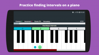 Jazz Piano Interval Trainer screenshot 1