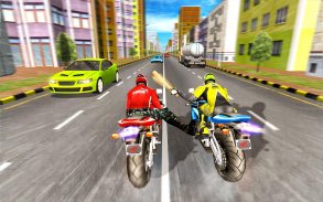 Traffic Highway Fight: Ultimate Stunt Bike Riding screenshot 6