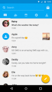 GO SMS Pro - Temalar, Emojiler screenshot 1