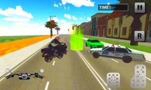 Crime City 3D Police Motorbike screenshot 1