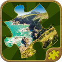 Landschaft Puzzle Spiele Icon