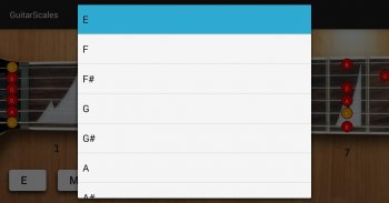GuitarScales screenshot 2