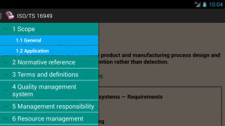 ISO/TS 16949 Guidance screenshot 6