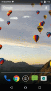 Balloon Live Wallpaper - Hot Air Balloon screenshot 3