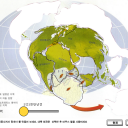 대륙이동설 가상실험 - 판게아 만들기