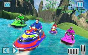 Jet Ski Water Boat Racing 3D Free screenshot 4