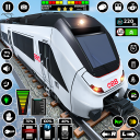 Modern Train Driver Train Game Icon