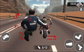 Stunt Bike Fighting: Quốc lộ screenshot 3