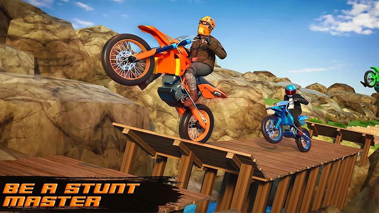 Motocross Stunt Race Moto Jogo versão móvel andróide iOS apk