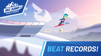 Ski Jump Challenge - Прыжки на лыжах с трамплина screenshot 0