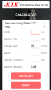 KTK Drilling Tapping Calculator screenshot 7