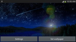 Meteors star firefly Wallpaper screenshot 0