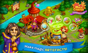 Magic City: fairy farm and fairytale country screenshot 1