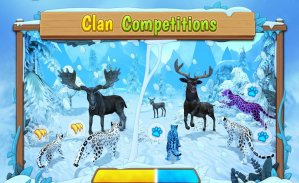 Snow Leopard Family Sim Online screenshot 4