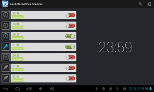 Solid Alarm Clock Extended screenshot 0