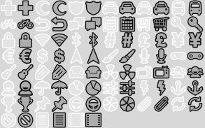 BL Essentials BW Icon Pack screenshot 1