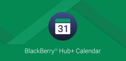 BlackBerry Hub+ Calendar