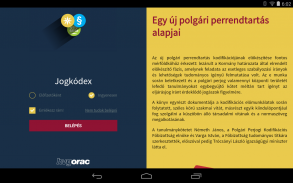 Jogkódex screenshot 4