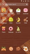 Food-APUS Launcher theme screenshot 1