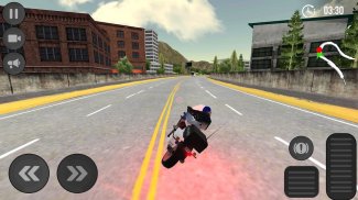 Police Motorcycle Simulator Bike screenshot 2