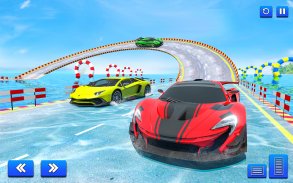 Water Surfing Car Stunt Games: Car Racing Games screenshot 4