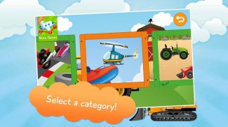 Vehicles Shadow Puzzles for Toddlers Free screenshot 3