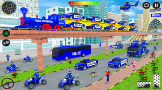 Police Cargo Transport Truck screenshot 10