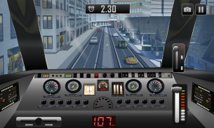 Elevada autobús Simulador 3D: Futuristic Bus 2018 screenshot 1