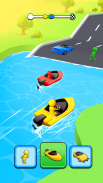 Shape Race: Car Transform Race screenshot 2