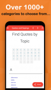 Quotes and Sayings screenshot 1
