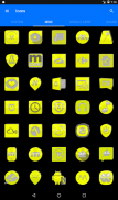 Bright Yellow Icon Pack Free screenshot 22