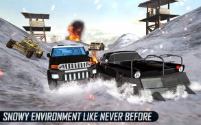 غاضب الموت سباق السيارات الثلوج معركة سيارات معركة screenshot 12