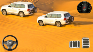 Dubai desert jeep speed drifting screenshot 1