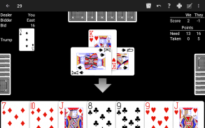 29 Card Game - Expert AI screenshot 3