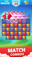 Jewels Crush - Match 3 퍼즐 어드벤처 screenshot 4