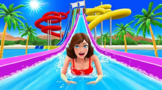 上山急流水上乐园游戏具有滑水的许多激动人心的功能。 screenshot 4