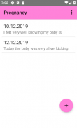 Pregnancy weekly info app screenshot 1