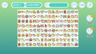 Poke Monsters - Onet Connect Animal Classic Puzzle screenshot 2