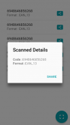 Simple Barcode and Qr Code Scanner screenshot 0