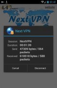 Next VPN screenshot 2
