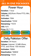 My Ufone Packages: Call, SMS & Internet 2020 screenshot 0