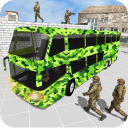 Offroad Army Bus Driving: New Army Games 2021 Icon